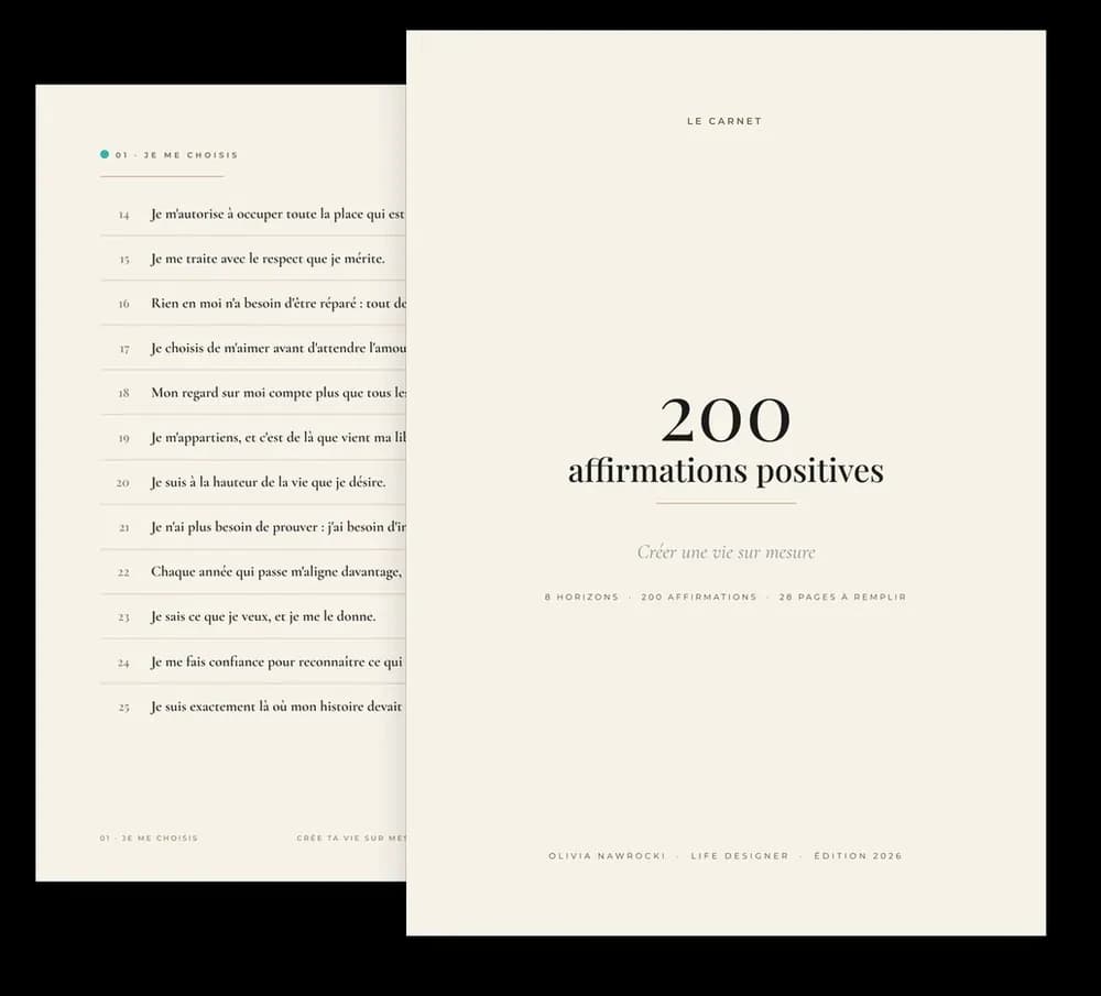 Le Carnet 200 affirmations
